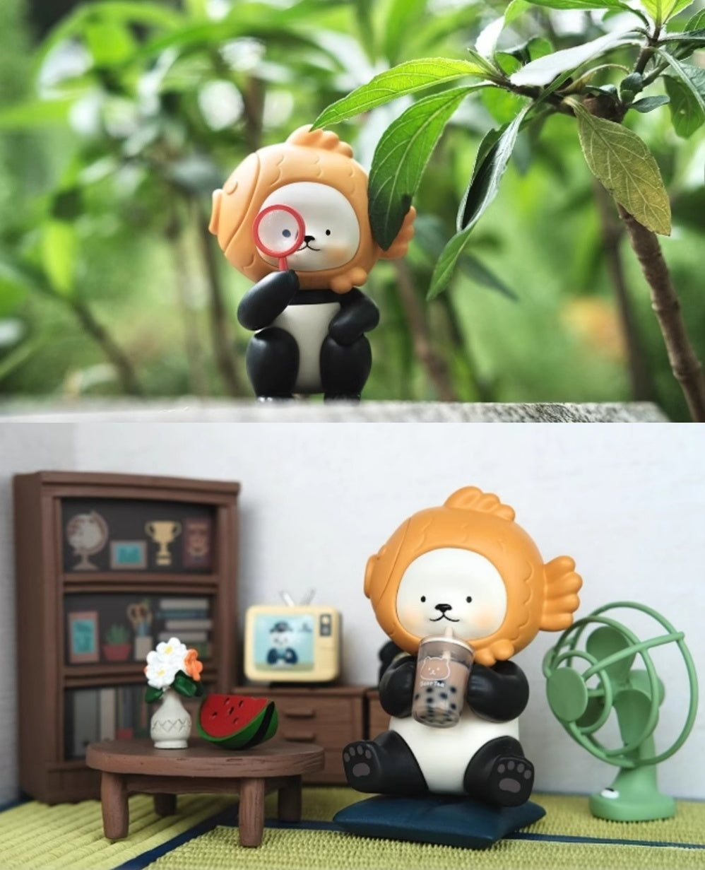 Planet Bear Mini Taiyaki PanPan Series – Blind Box Collectible Figures