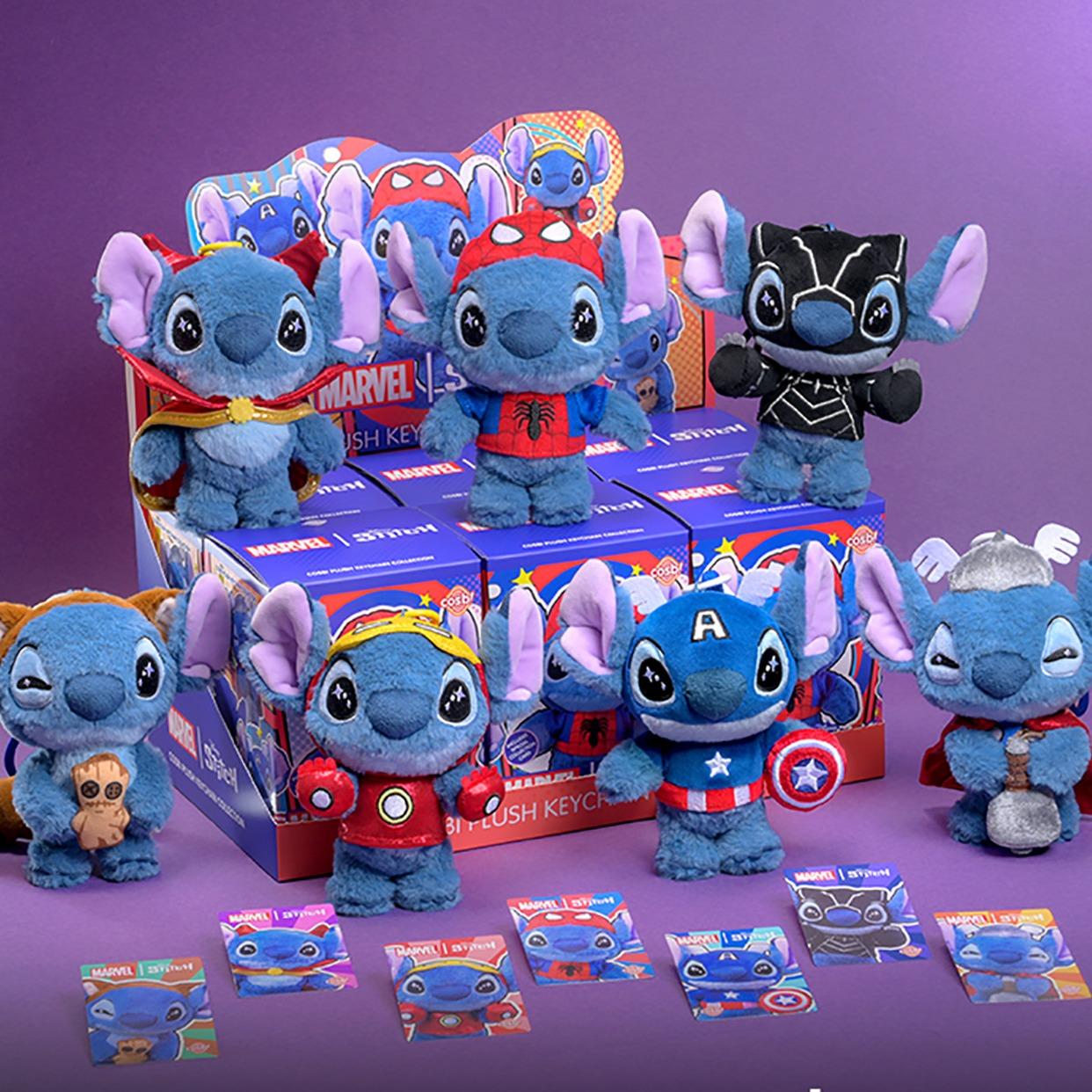 Stitch plush keychain collection blind box