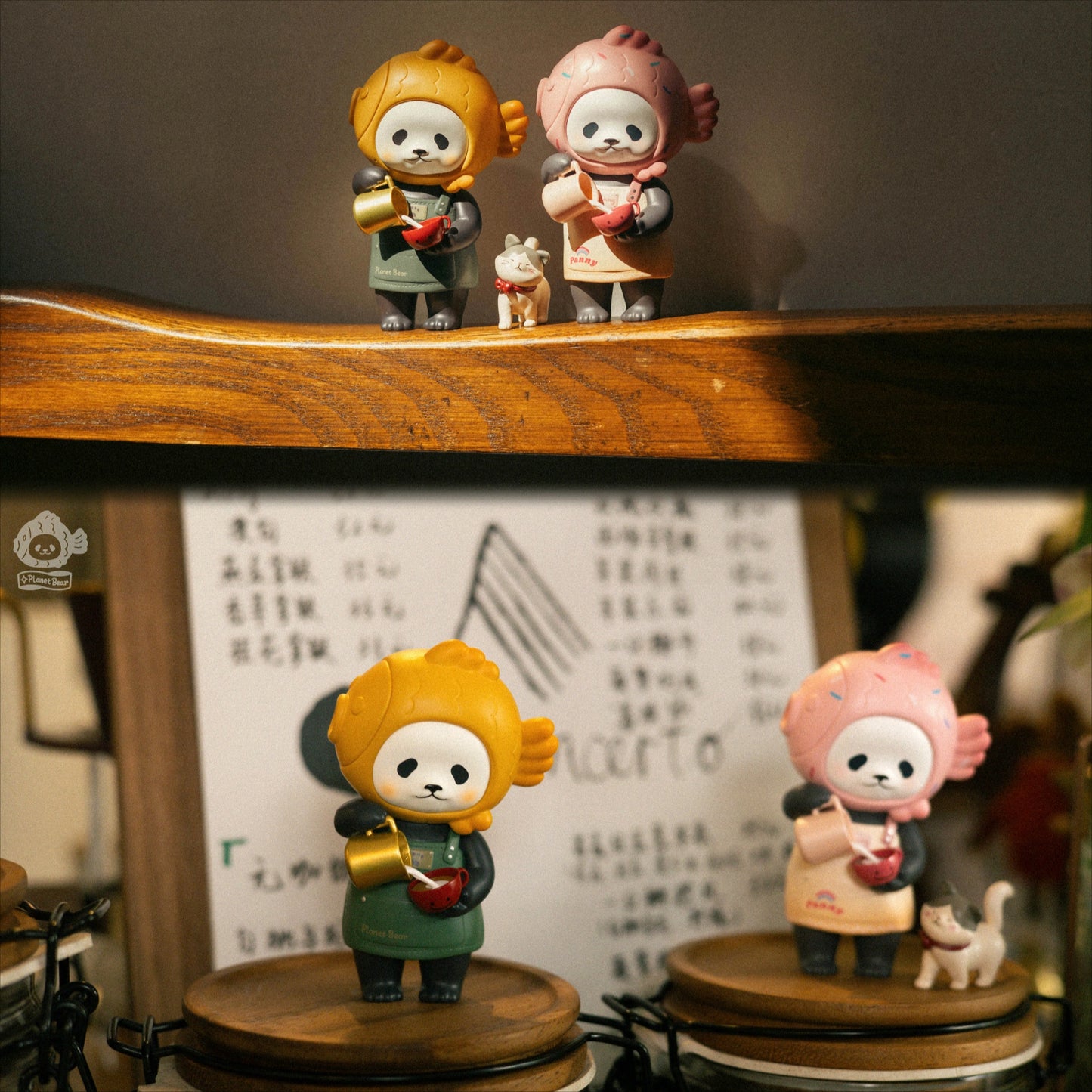 Planet Bear PanPan / Panny Barista Figure
