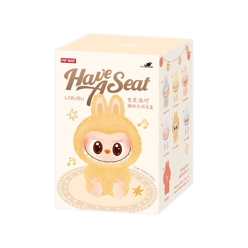 POPMART LABUBU THE MONSTERS – HAVE A SEAT Blind Box | Vinyl Plush Collectible Figure
