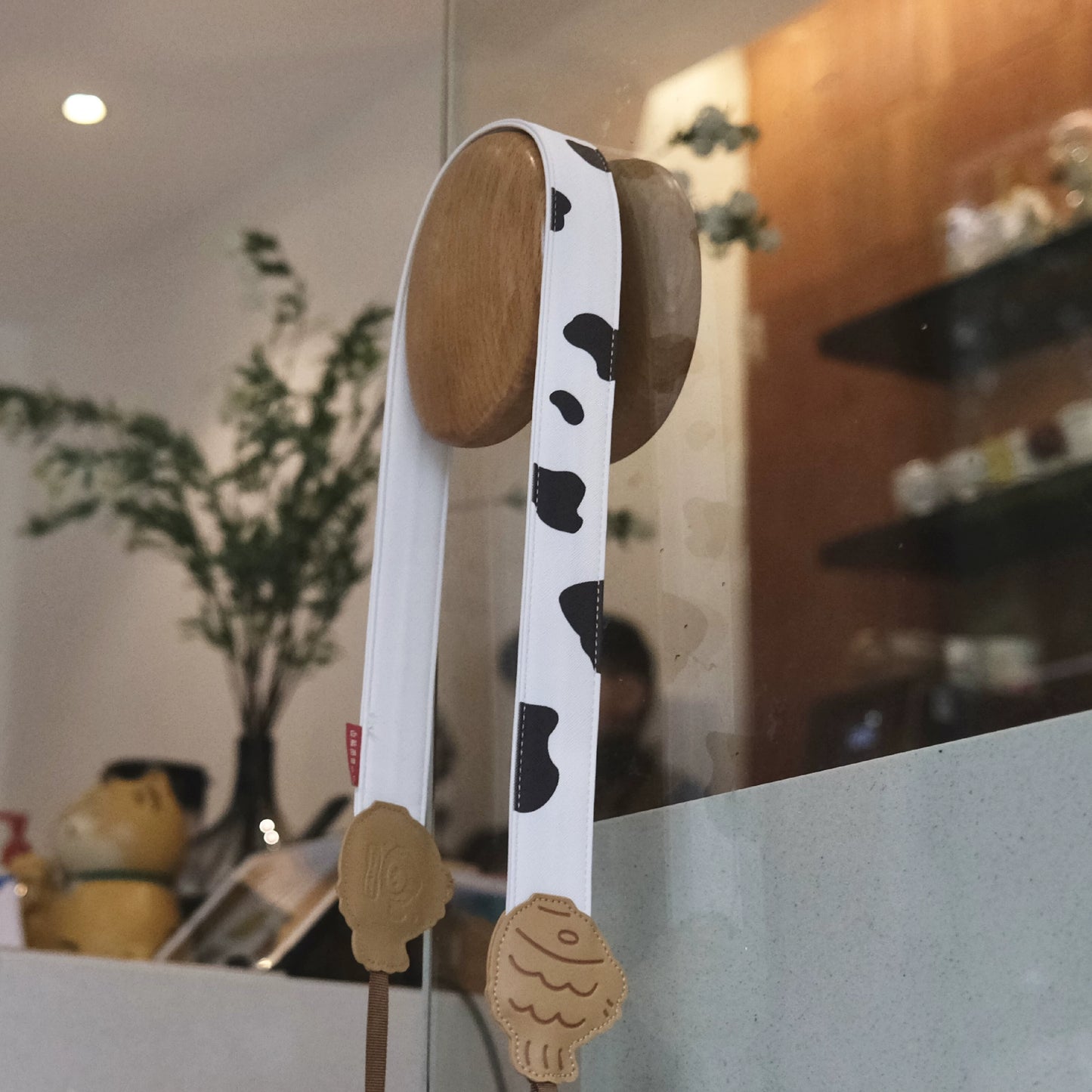 Planet Bear PanPan Limited edition peripheral design products PanPan Cow Pattern Camera Strap