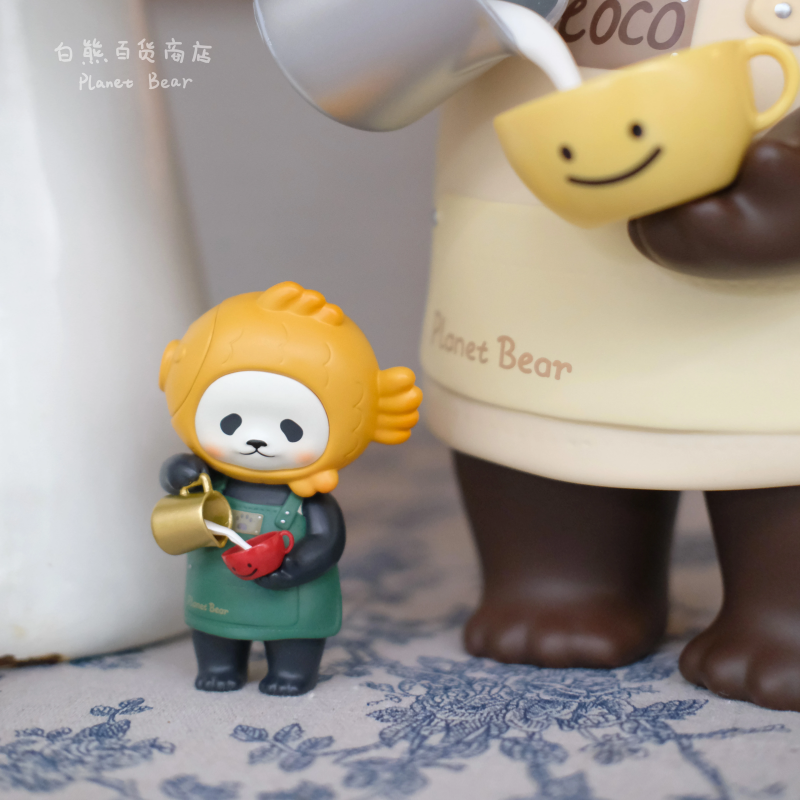 Planet Bear PanPan / Panny Barista Figure