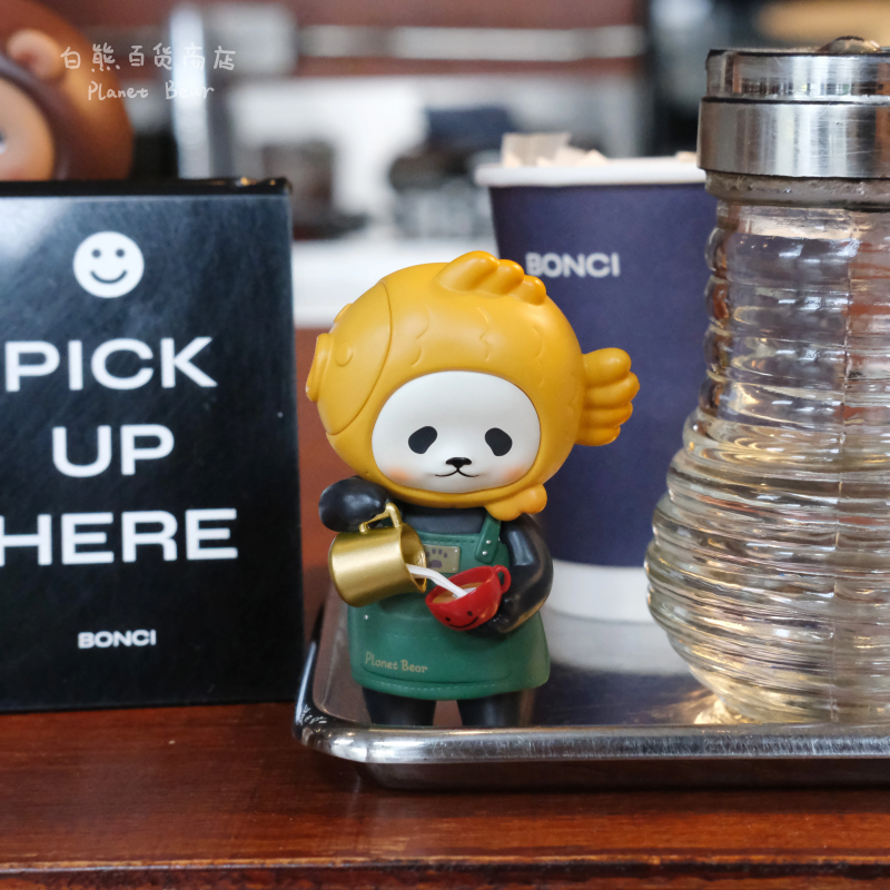 Planet Bear PanPan / Panny Barista Figure