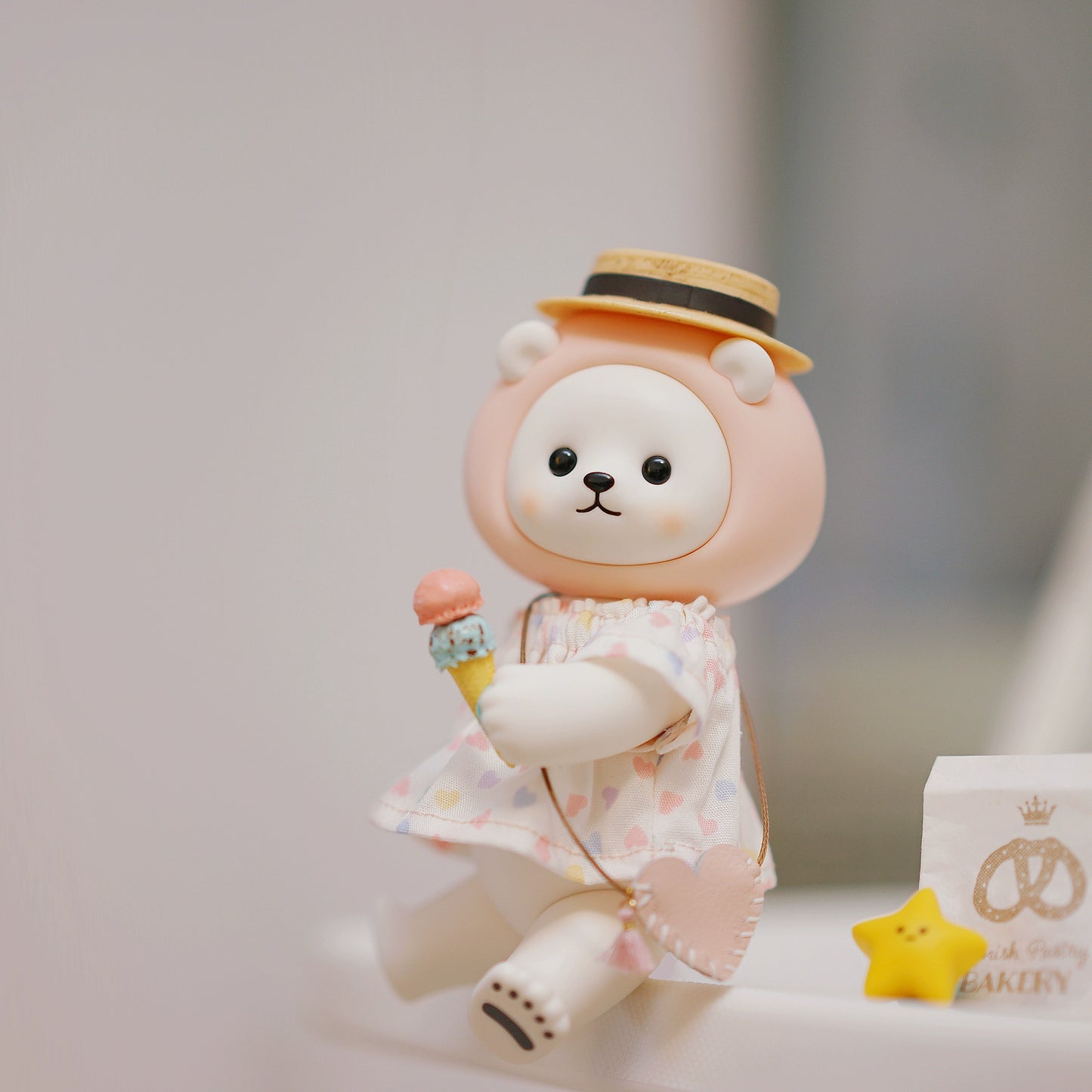 Planet Bear Popea Peach Bear Figure