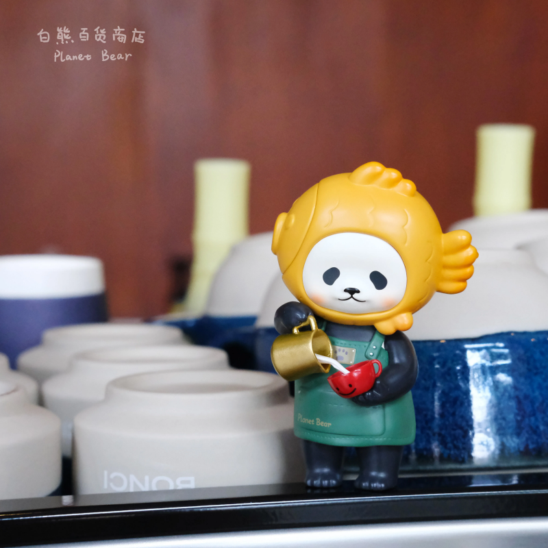 Planet Bear PanPan / Panny Barista Figure