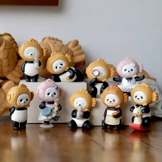 Planet Bear Taiyaki PanPan blind box figure