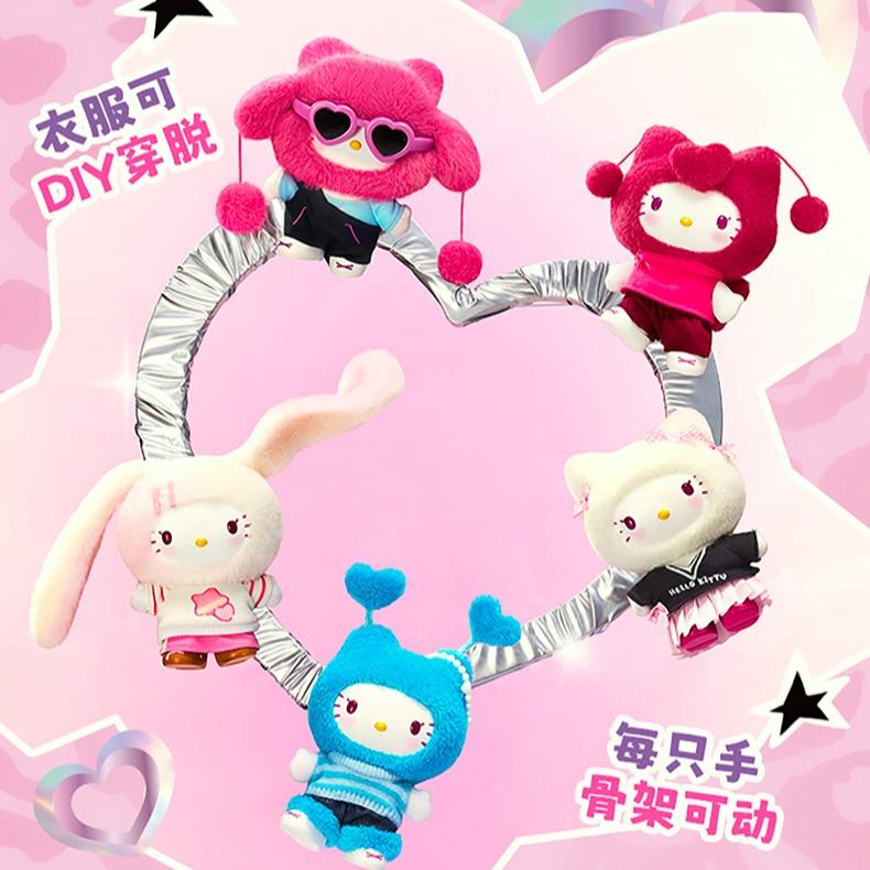 Pop star characters pendant surprise box