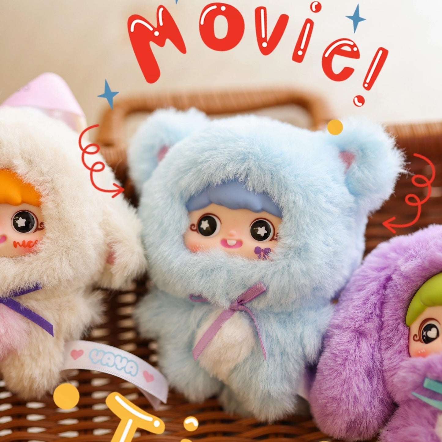 YAYA one year old plush pendant blind box