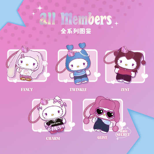 Pop star characters pendant surprise box