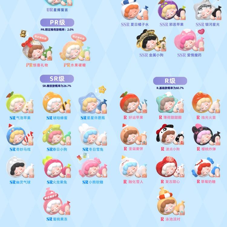 Wendy come back balloon series mini blind box