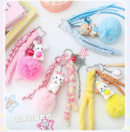 Mikko Pom-Pom series Hanging Chain Blind Box