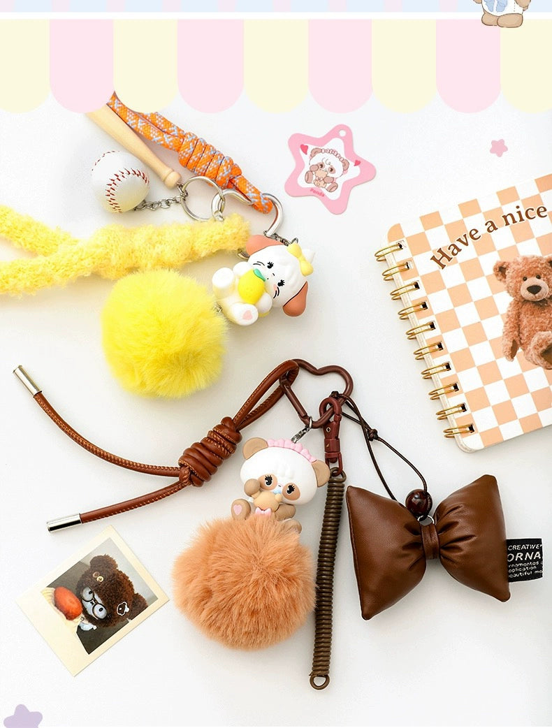 Mikko Pom-Pom series Hanging Chain Blind Box