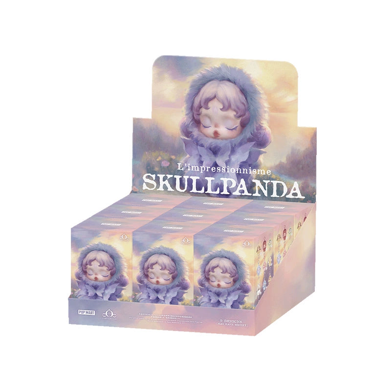POP MART SKULLPANDA L'impressionnisme series plush doll
