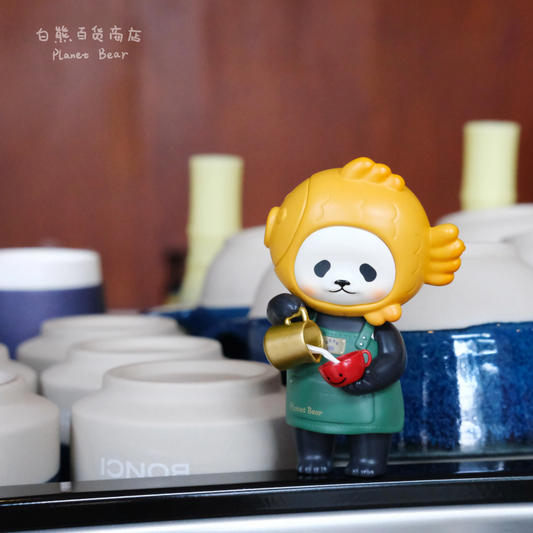 Planet Bear PanPan / Panny Barista Figure