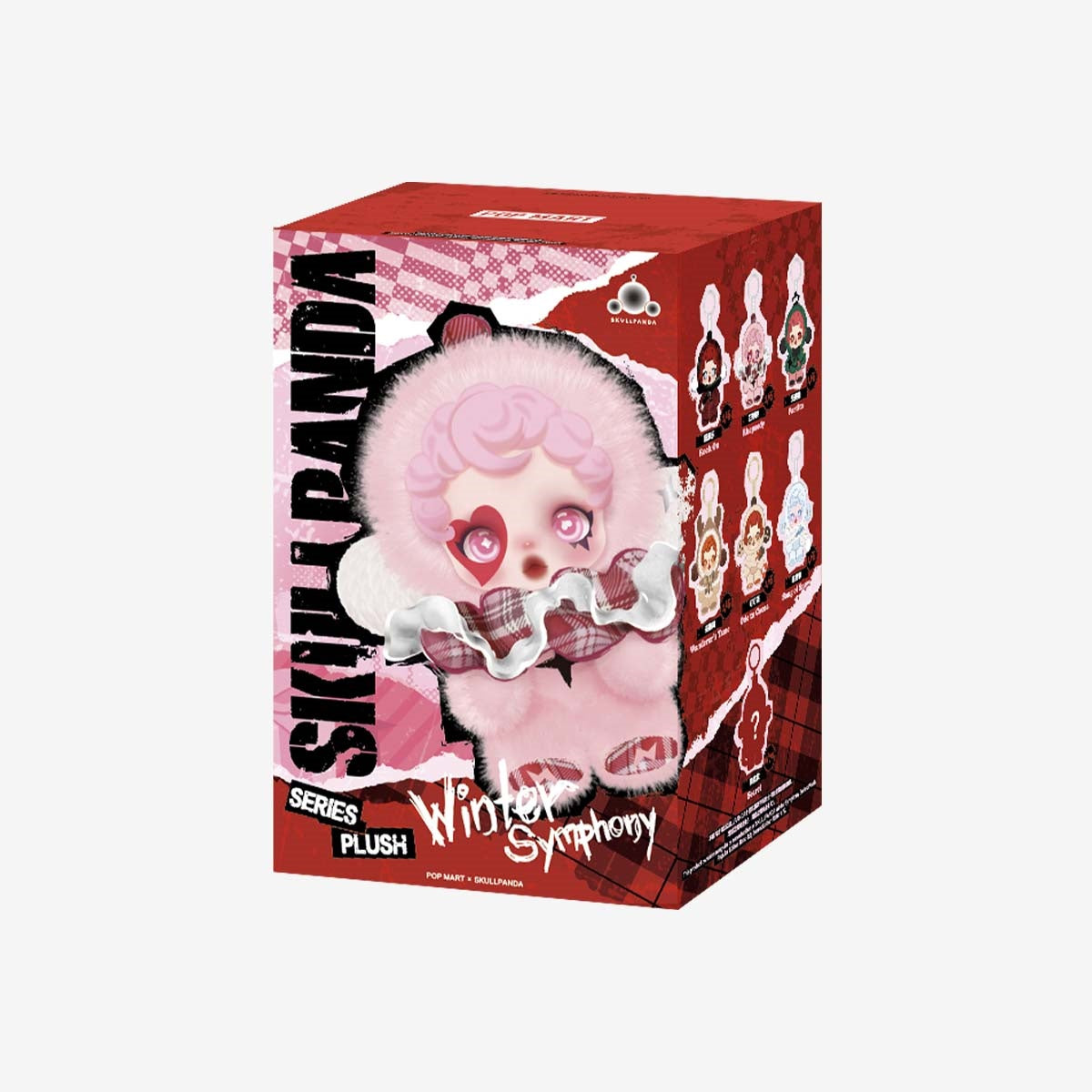 POPMART SKULLPANDA Winter Symphony Series – Plush Blind Box Collectible Toy