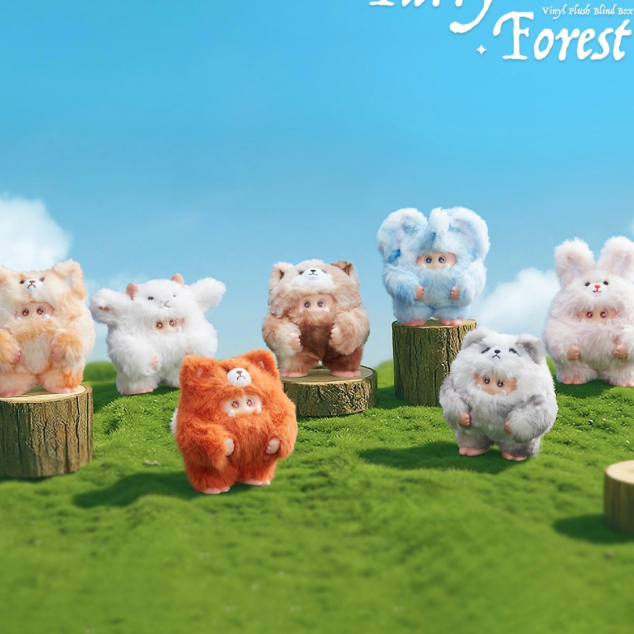 DREAME MART GIGGLE MONSTER furry forest series vinyl plush blind box