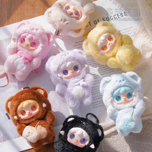 Yooki V4 Take a Bite of the bear plush vinyl blind box