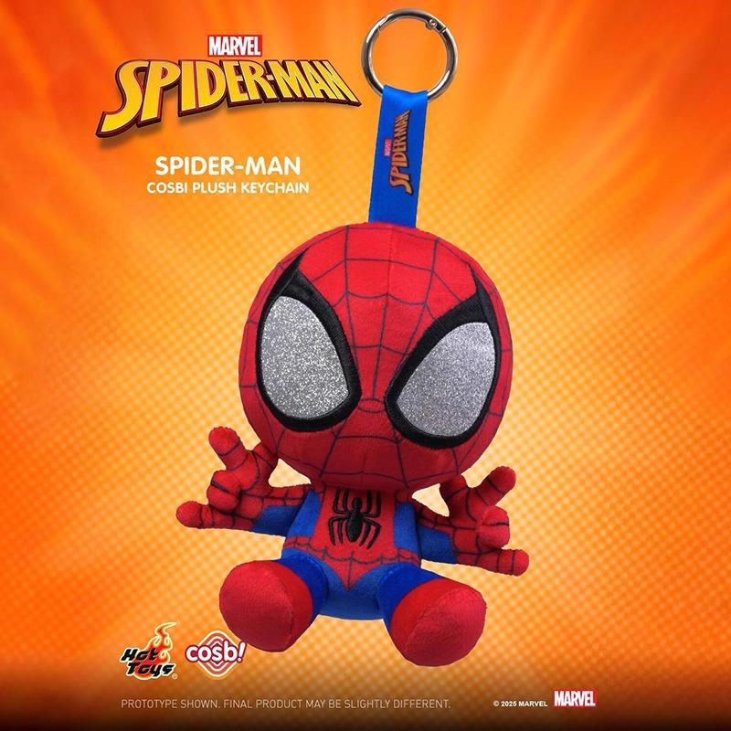 Spiderman cosbi plush keychain collection blind box