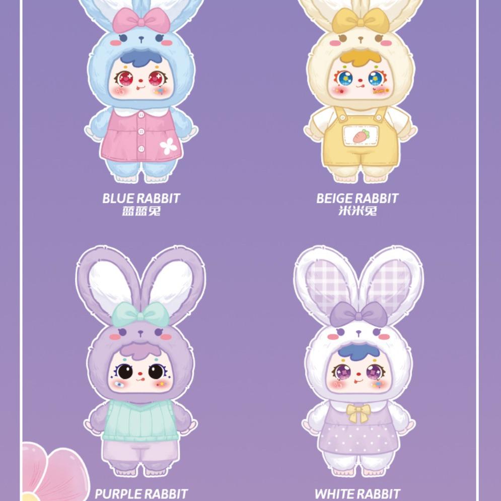 Samuel 400% cute and soft rabbit baby blind box